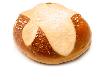 Laugenbrötchen freigestellt