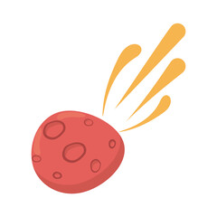 cute space meteorite