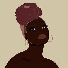 beautiful black lady