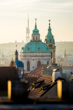 Praha - Kostel sv. Mikul&aacute;&scaron;e