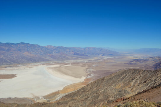 View Of Valley On A Suny Day