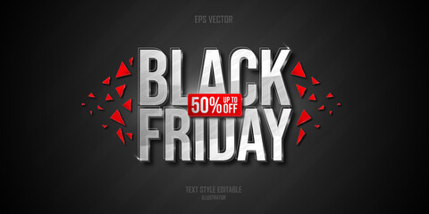  Text Style Effect With Offer Concept 
