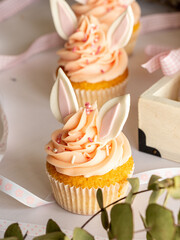 Cupcakes decorados para Pascua