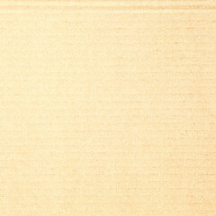 Brown yellow carton box with horizontal lines paper background texture