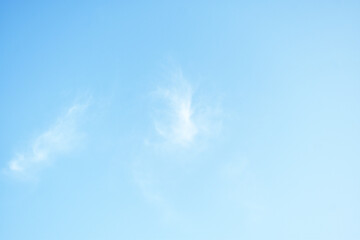 blue sky with clouds
