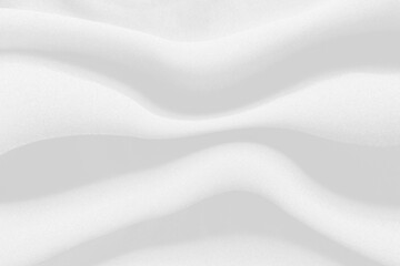 White cloth background abstract with soft wave. Abstract white waves. Wave from Curtain. White wave background with beautiful soft blur pattern natural.
