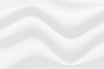White cloth background abstract with soft wave. Abstract white waves. Wave from Curtain. White wave background with beautiful soft blur pattern natural.