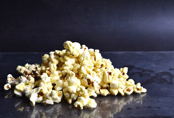 popcorn in a bowl