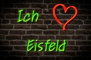 Obraz premium Eisfeld