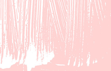 Grunge texture. Distress pink rough trace. Flawles