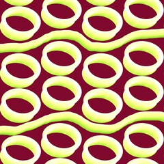 seamless pattern with circles design