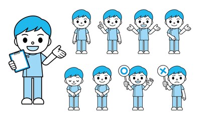 看護師 男性 セット