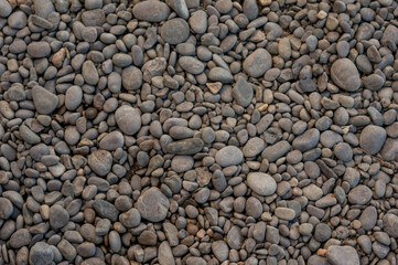 Pebbles texture, background image, place for text