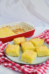 Gluten free sweet cassava coconut cake