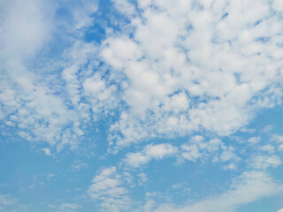 blue sky with clouds