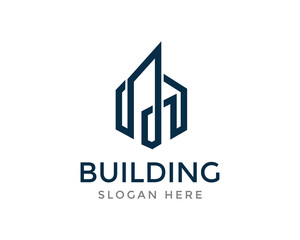 building logo skyline logo city logo