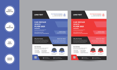 Car Repair Flyer Template