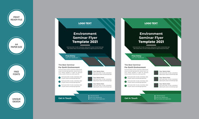 Environment Flyer Templates