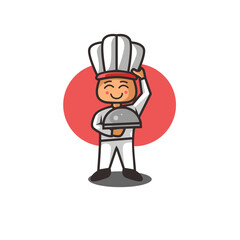 Chef cute design vector illustration