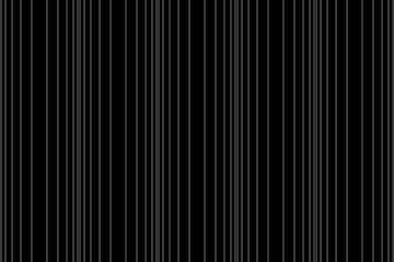 Vertical lines of abstract pattern. Design stripes gradient white on black background. Design print for illustration, texture, textile, wallpaper, background. 