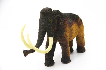 figurine jouet d'un mammouth