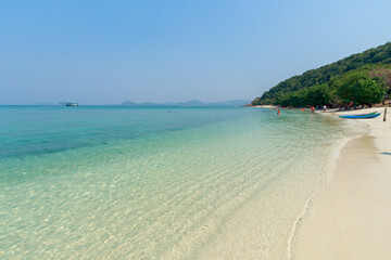  beautiful tropical island beach - Koh Kham, Sattahip,chonburi , Thailand 