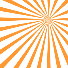 Starburst, sunburst background. Vintage abstract template with yellow sunrays eps 10