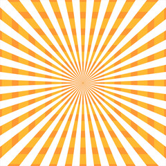 Fototapeta premium Starburst, sunburst background. Vintage abstract template with yellow sunrays eps 10