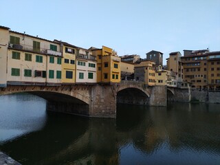 Fototapeta na wymiar Ponte Vecchio, Florence, Toscane, Italie (3)
