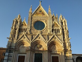 Fototapeta na wymiar Duomo, Sienne, Toscane, Italie (3)