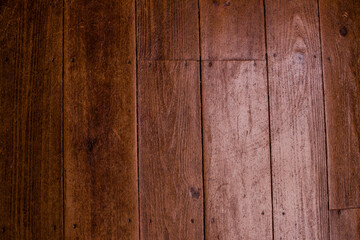 Fototapeta premium Wood textured background old rustic board panel. Decorative grunge retro pattern with natural material wooden surface.