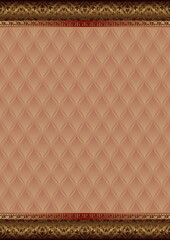 
decorative background with vintage pattern