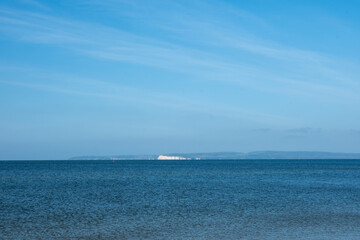Obraz premium Hengistbury Head on a sunny day.
