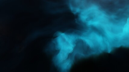 Space background with realistic nebula and shining stars. Colorful cosmos with stardust and milky way. Magic color galaxy. Infinite universe and starry night. 3d render