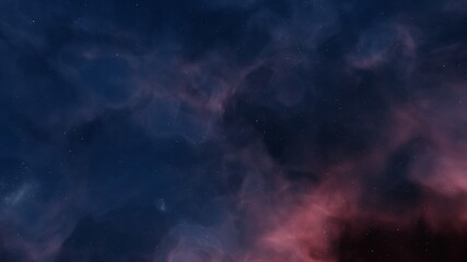 Fototapeta premium Space background with realistic nebula and shining stars. Colorful cosmos with stardust and milky way. Magic color galaxy. Infinite universe and starry night. 3d render