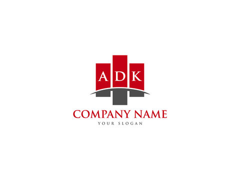 Letter ADK Logo Icon Design For Kind Of Use