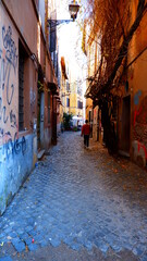 Old Italy streets of Italy. Rome