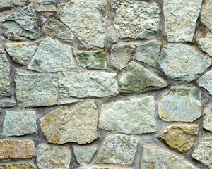 big Stone Wall, close up