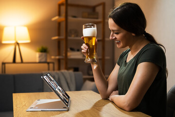 Virtual Beer Drink Online Party