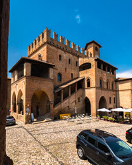 Beautiful view of the Castell’arquato italy