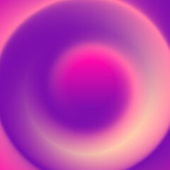 Circular multicolored gradient. Unusual background. Cover design, banner. EPS vector.