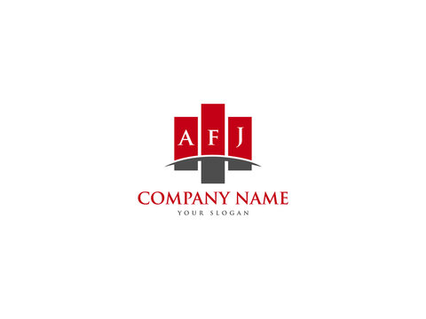 AFJ Logo Letter Design For Business