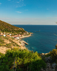 sea in the Island of Elba