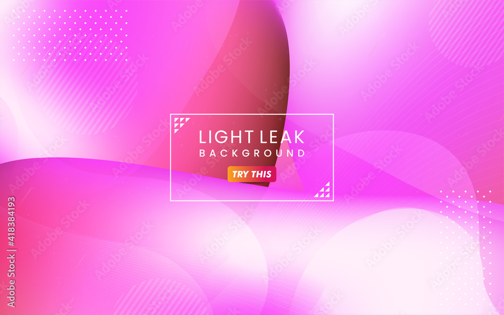 Poster abstract colorful light leak background. modern dynamic background usable for greeting card, banner,