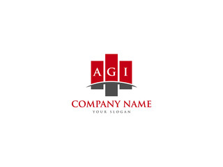 AGI Logo Letter Design For Business
