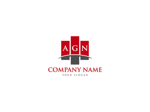 AGN Logo Letter Design For Business