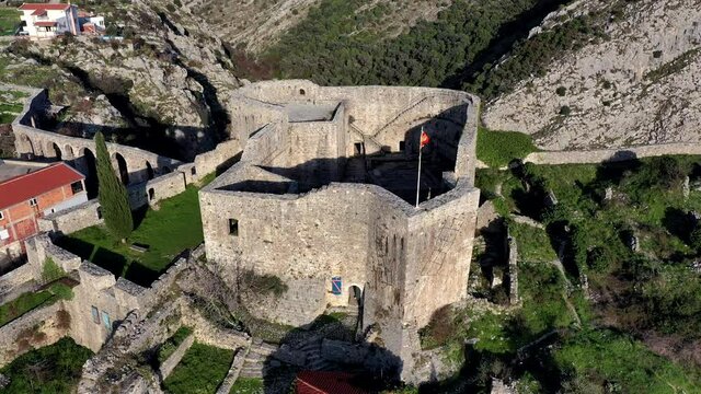 Citadela in old town of Bar in Montenegro