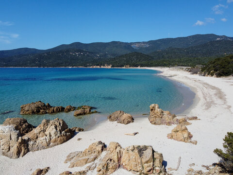 La Baie de Cupabia, en Corse du Sud