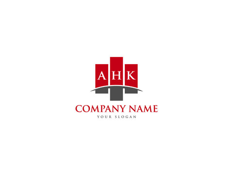 AHK Logo Letter Design For Business