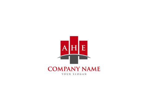 AHE Logo Letter Design For Business